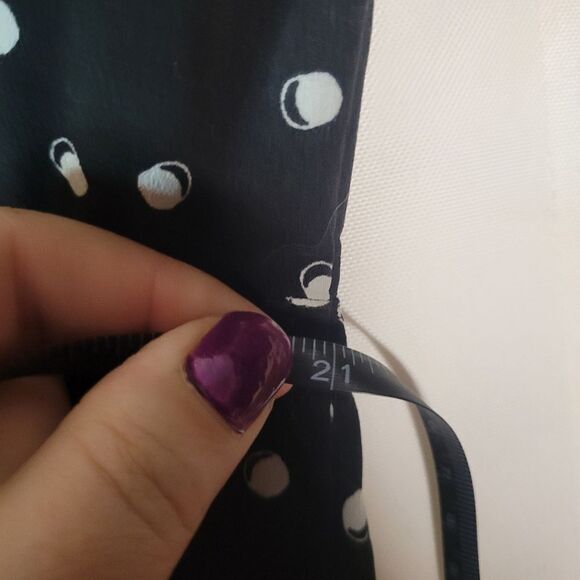 Van Heusen Black Polka Dot Button-Up Shirt - Picture 7 of 11